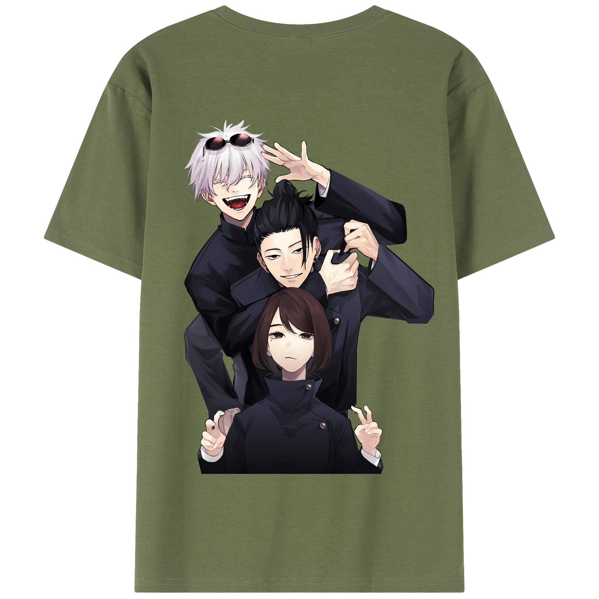（画像用） 呪術廻戦 Jujutsu Kaisen 綿100％半袖Tシャツ（背面プリント）